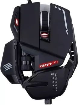 Мышь Mad Catz B.A.T. 6+ игровая оптическая проводная для PC (чёрная)