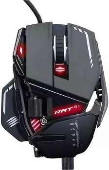 Мышь Mad Catz R.A.T. 8+ игровая оптическая проводная (чёрная)