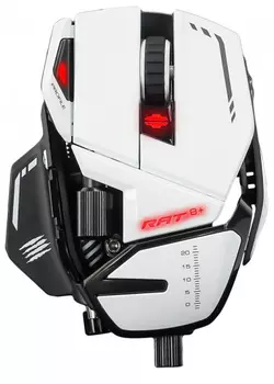 Мышь Mad Catz R.A.T. 8+ проводная игровая для PC (белый)(4897093960108)