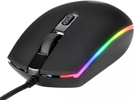 Мышь Qumo Dragon War Pretender M53 проводная оптическая игровая с подсветкой для PC