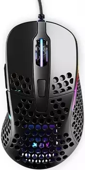 Мышь Xtrfy M4 RGB Black игровая проводная для PC (чёрный)