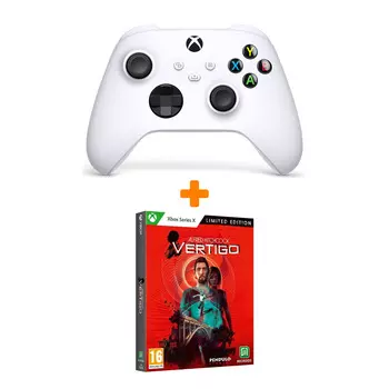 Набор Alfred Hitchcock Vertigo. Лимитированное издание [Xbox, русские субтитры] + Xbox X: Геймпад Белый (QAS-0001)