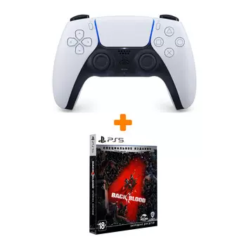 Набор Back 4 Blood. Специальное Издание [PS5, русские субтитры] + PS5: Контроллер (DualSense: CFI-ZCT1W: SIEE)