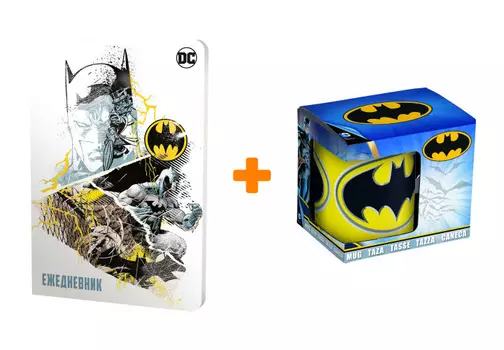 Набор «Batman» (ежедневник, кружка)