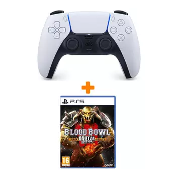 Набор Blood Bowl 3. Super Brutal Deluxe Edition [PS5, русские субтитры] + PS5: Контроллер (DualSense: CFI-ZCT1W: SIEE)