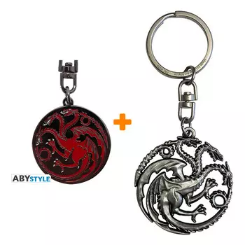 Набор брелоков Game Of Thrones 2шт