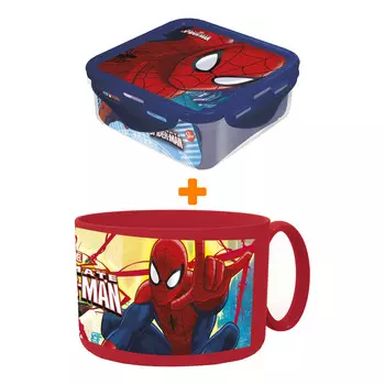 Набор Человек-Паук контейнер + кружка