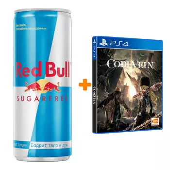 Набор Code Vein. Day One Edition [PS4, русские субтитры] + Напиток энергетический Red Bull Без сахара 250мл