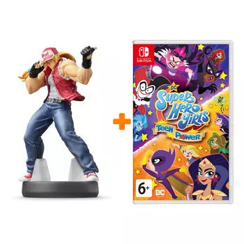 Набор DC Super Hero Girls: Teen Power [Switch, английская версия] + amiibo Терри
