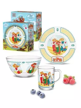 Набор детской посуды Три богатыря – Царевны
