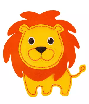 Набор для изготовления игрушки Miadolla: Лев