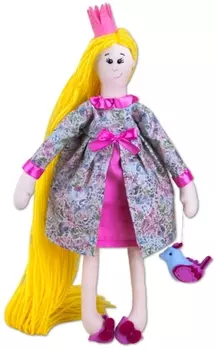 Набор для изготовления игрушки Miadolla: Рапунцель с птичкой