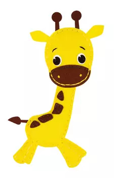 Набор для изготовления игрушки Miadolla: Жирафик