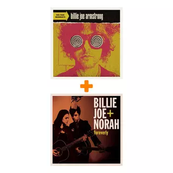 Набор для меломанов «Рок»: Billie Joe Armstrong &amp; Norah Jones – Foreverly (Limited/Orange Ice Cream Vinyl) (LP) + Billie Joe Armstrong – No Fun Mondays. Coloured Blue Vinyl (LP)