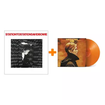 Набор для меломанов «Рок»: David Bowie – Station To Station: 45th Anniversary. Coloured Vinyl (LP) + BOWIE DAVID Low 45th Anniversary Coloured Orange Vinyl (LP)