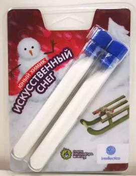 Набор для опытов Искусственный снег в пробирках