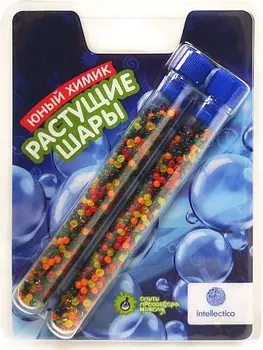 Набор для опытов Растущие шары в пробирках