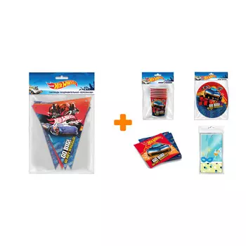 Набор для праздника Hot Wheels