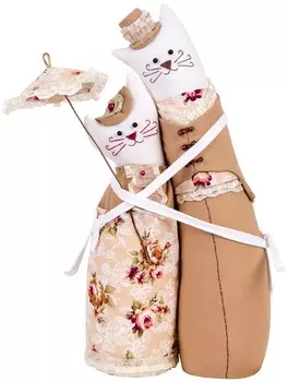 Набор для шитья Miadolla – Коты-обнимашки винтажные (C-0177)