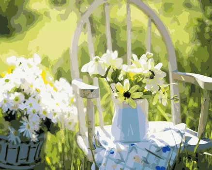 Набор для творчества Картины по номерам с красками №18: Лето (40х50 см)