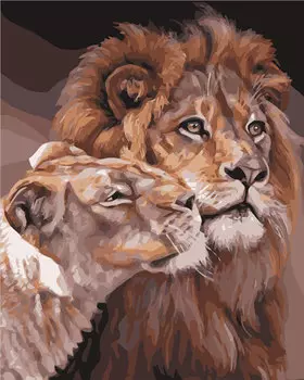 Набор для творчества Картины по номерам с красками №74: Ты лучший! (50х40 см)