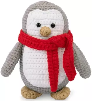Набор для вязания Miadolla: Смелый пингвинчик