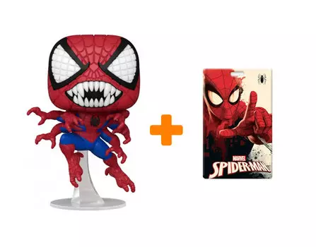 Набор Doppelganger Spider-Man (фигурка + кардхолдер)