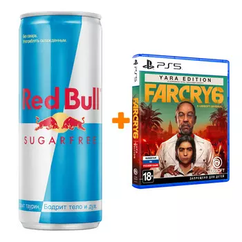Набор Far Cry 6. Yara Edition [PS5, русская версия] + Напиток энергетический Red Bull Без сахара 250мл