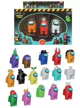 Набор фигурок Among Us (3-Pack) в блистере (в ассортименте)
