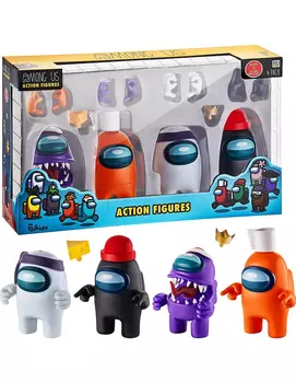 Набор фигурок Among Us (4 шт.) (в ассортименте)