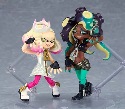 Набор фигурок Figma Splatoon: Off The Hook (2 фигурки) (9 см / 10 см)