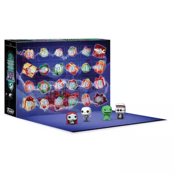 Набор фигурок Funko Pocket POP: The Nightmare Before Christmas – Advent Calendar 24 Mini Vinyl Figures