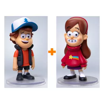 Набор фигурок Гравити Фолз: Диппер + Мейбл