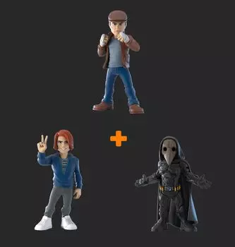 Набор фигурок Майор Гром (Майор Гром +,Сергей Разумовский +,Чумной Доктор)