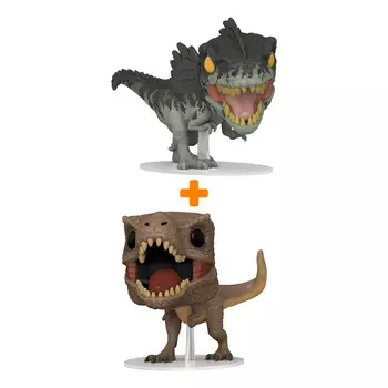 Набор фигурок Мир Юрского периода T-Rex + Giganotosaurus