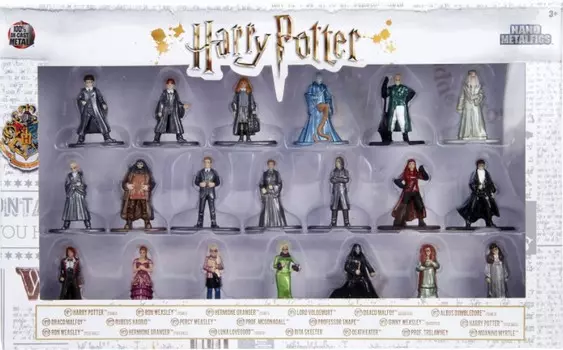 Набор фигурок Nano Metalfigs: Harry Potter – Wave 3 (20 шт.)