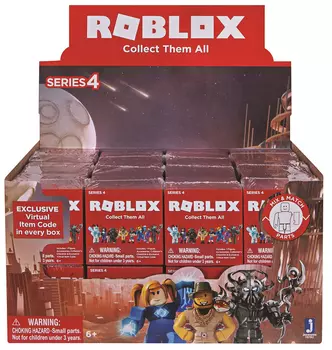 Набор фигурок Roblox: Blind Box Series 4 (красная) (1 шт. в ассортименте)