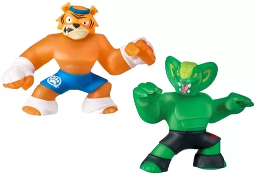Набор фигурок-тянучек GooJitZu: Tygor &amp; Viper