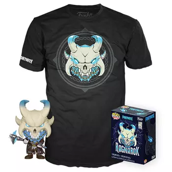 Набор Футболка + Фигурка Funko Pop Tees: Fortnite – Ragnarok