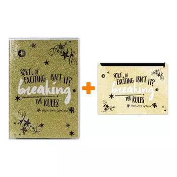 Набор Harry Potter блокнот Hermione Granger + пенал