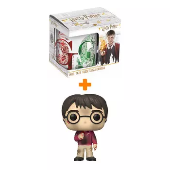 Набор Harry Potter фигурка Harry With The Stone + кружка Замки