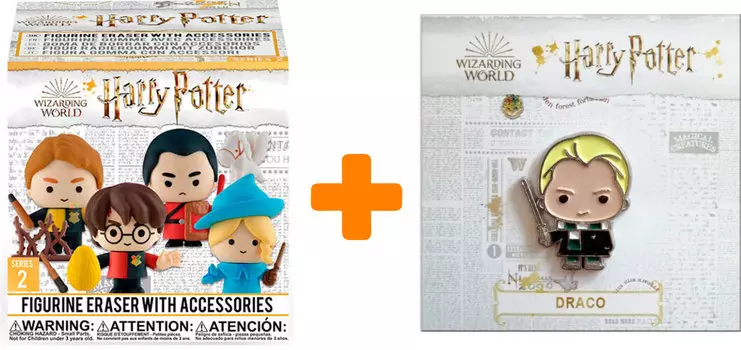 Набор Harry Potter (фигурка + значок)