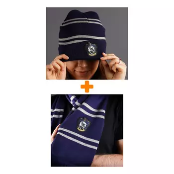 Набор Harry Potter: Ravenclaw (шапка + шарф)