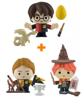 Набор из трех фигурок Harry Potter