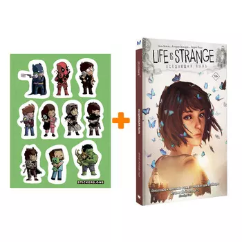 Набор Комикс Life is Strange. Оседающая пыль + Стикерпак This is Love