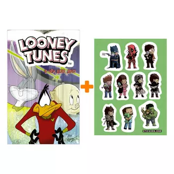 Набор Комикс Looney Tunes: В чём дело, док? + Стикерпак This is Love