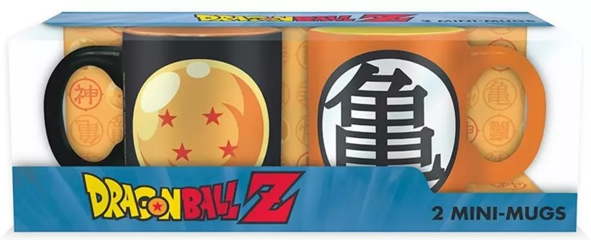 Набор кружек Dragon Ball Z: Crystal Ball &amp; Kame (110 мл)