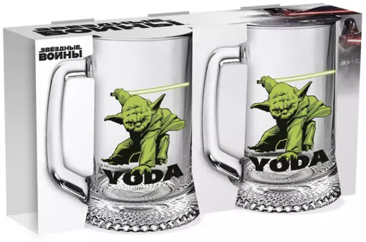 Набор кружек Star Wars: Yoda (2-Pack)