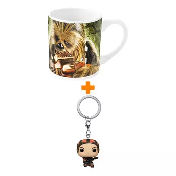 Набор кружка Star Wars Реальность + брелок Book Of Boba Fett Fennec Shand