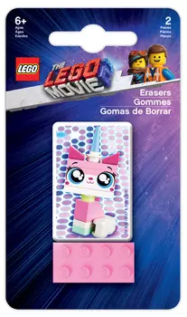 Набор ластиков LEGO: Movie 2 – Unikitty 2-Pack